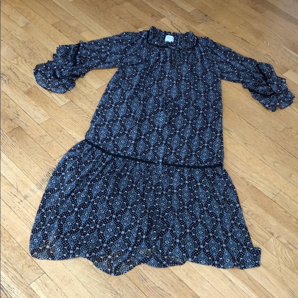 Women’s navy Patterned Dress